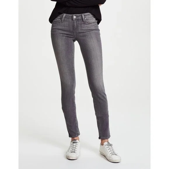 PAIGE Denim - PAIGE Denim Verdugo Ultra Skinny Jeans in Silvie (Gray) Size 26